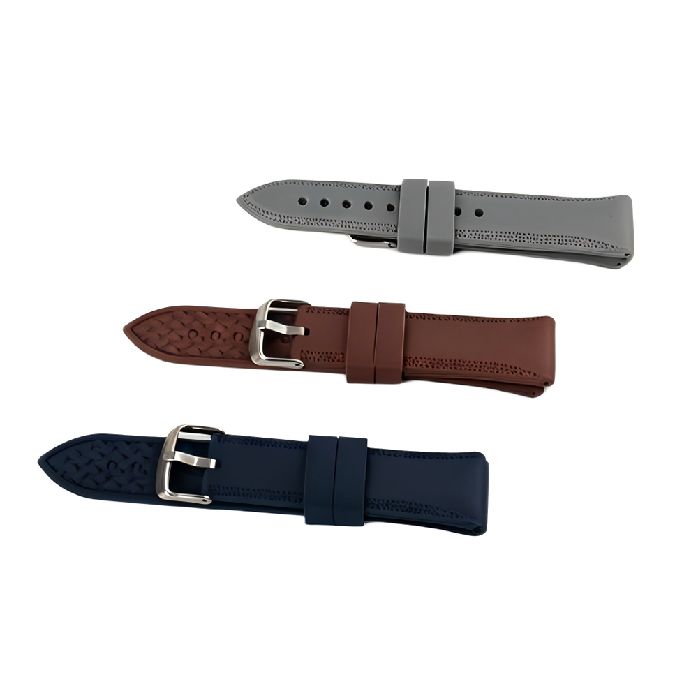 Silicone watch strap